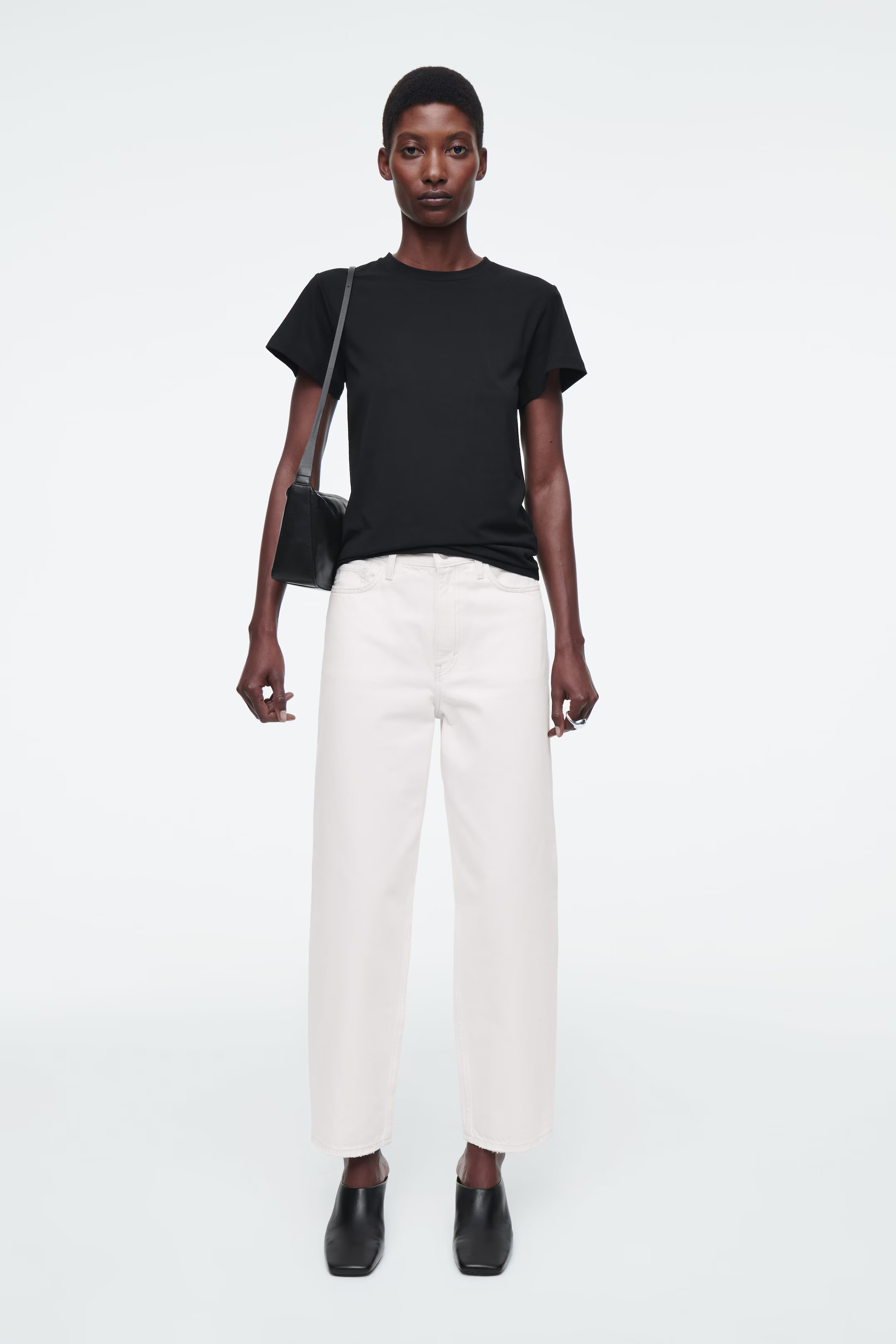 ARCH TAPERED JEANS - WHITE | COS UK