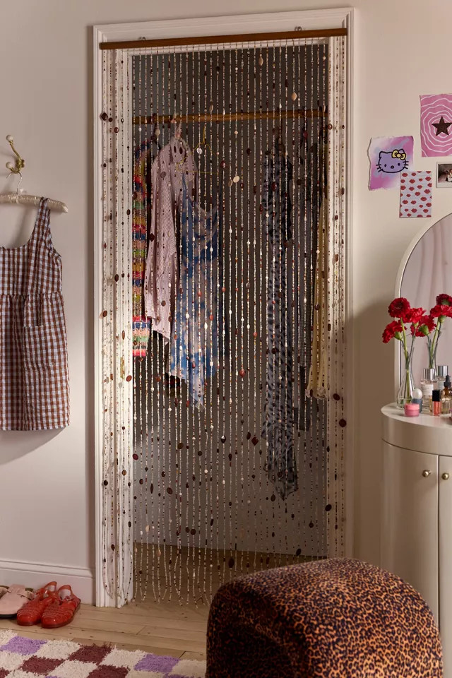 Chiara Beaded Doorway Curtain at Urban Outfitters | Urban Outfitters (US and RoW)