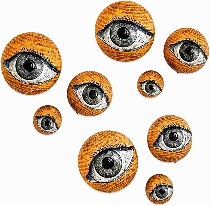 Fun Express Halloween Eyeballs Decorations, 9 Pc | Amazon (US)