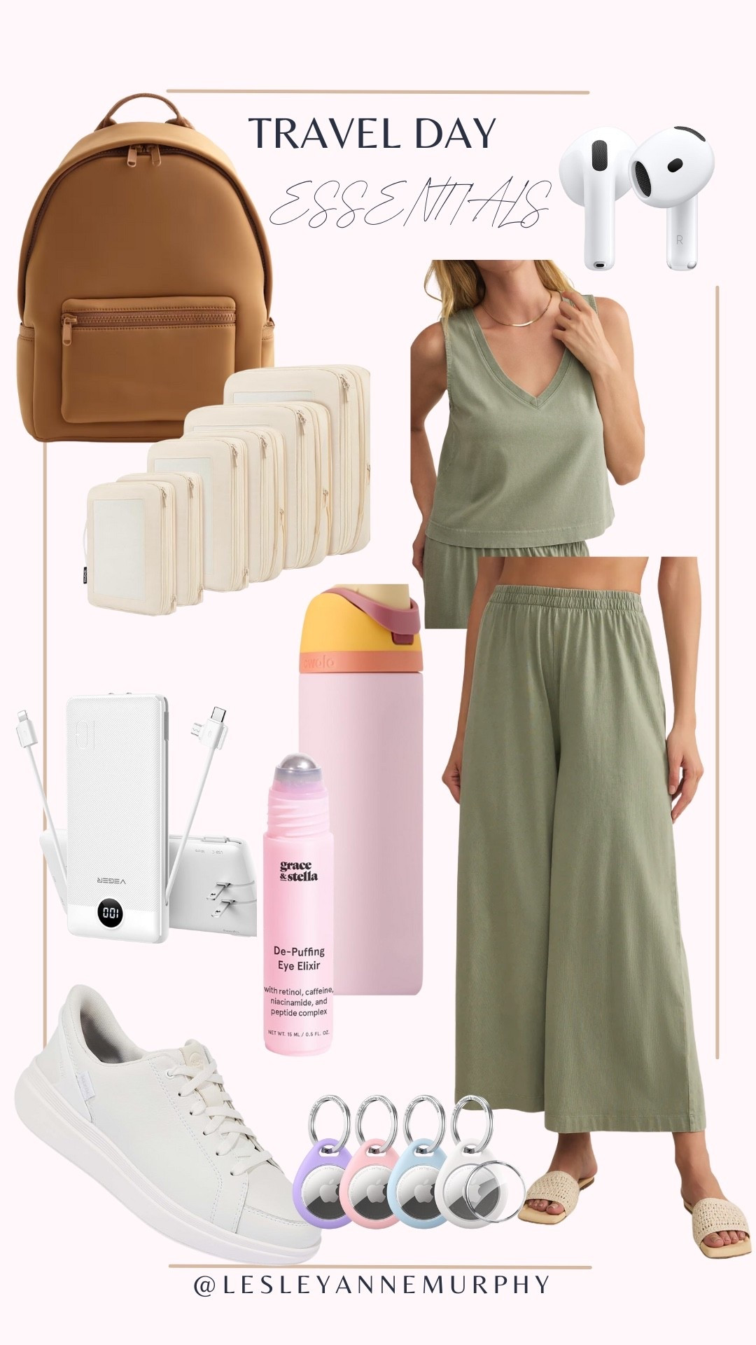 All my favorites on a travel day! See previous posts for all my go-to kid-related travel products✈️ #travel #travelday #travelessentials #traveloutfit 

#LTKFamily #LTKTravel