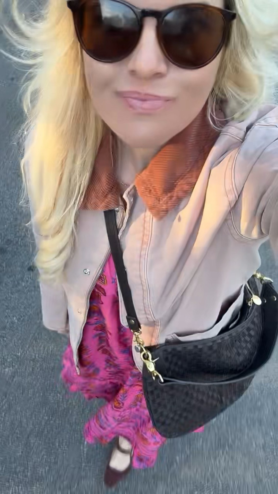 Today’s ootd for the school store 
Print fresh dress 
Old navy barn jacket 
Clare v bag
Sam Edelman velvet shoes 

#LTKdayinmylife #LTKootd #LTKgrwm