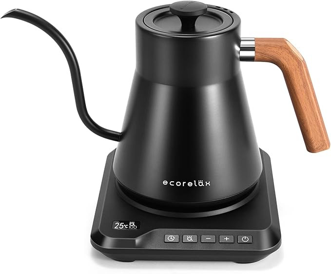 ECORELAX Gooseneck Electric Kettle, ±1℉ Temperature Control Pour Over Kettle for Coffee, Tea &... | Amazon (US)
