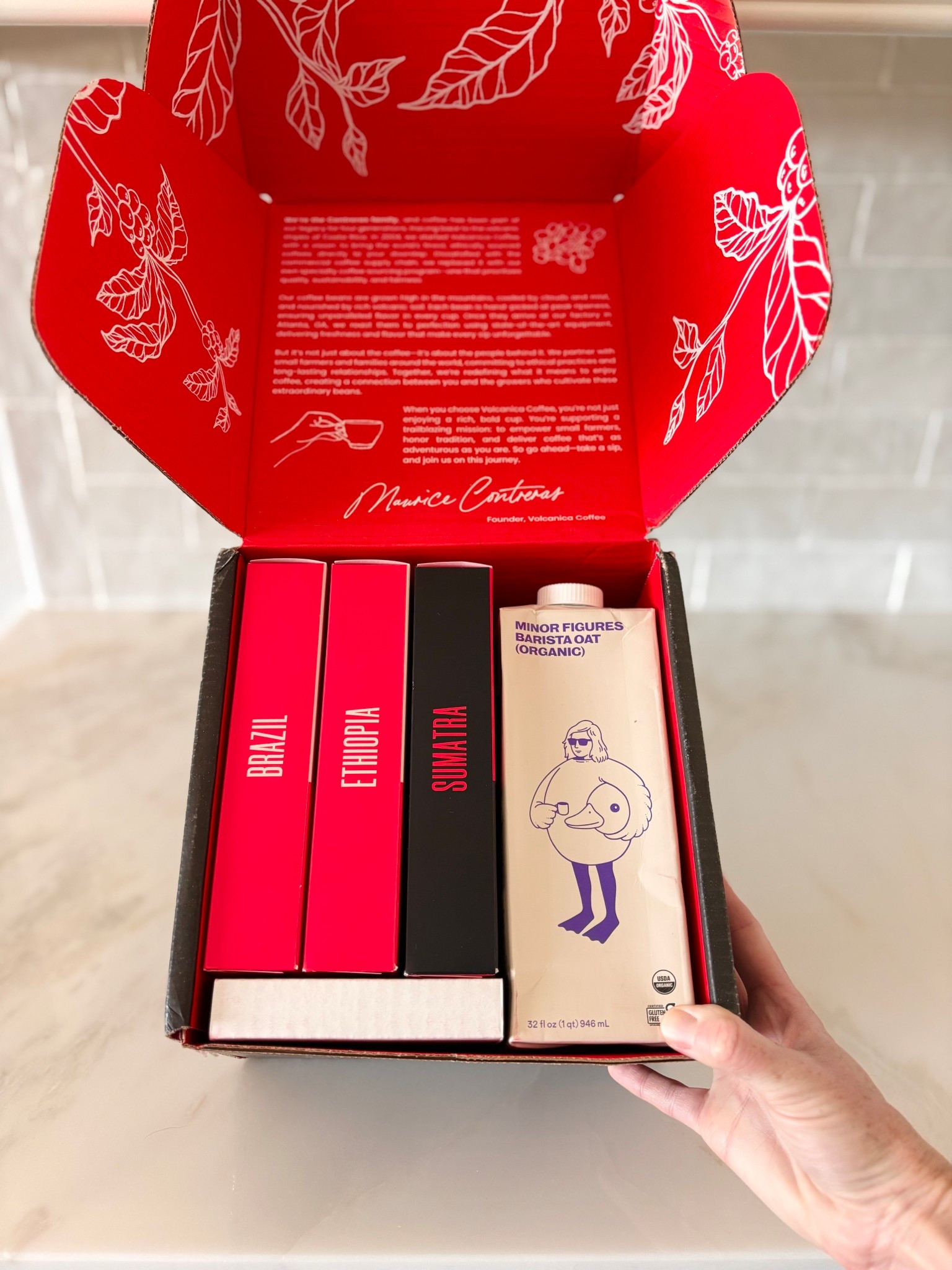 The Volcanica Coffee Club box is amazing for getting to try new coffees and incorporating new recipes into your morning routine! I loved that it came with recipe ideas and included everything I needed for an amazing morning; oat milk and seasonal syrups! It would make an amazing Christmas gift idea for your hubby, friend, or sister! #LTK #DrinkVolcanica #CoffeeClub @volcanicacoffee

#LTKHome #LTKGiftGuide #LTKSeasonal