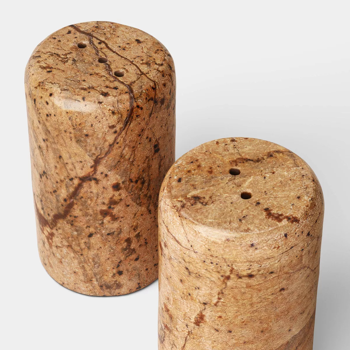 Salt and Pepper Shaker Set Marble - Threshold™ | Target