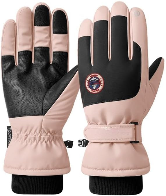 Winter Ski Snow Gloves for Men, Women, Youth | Touchscreen & Waterproof Cold Weather Hand Warming... | Amazon (US)