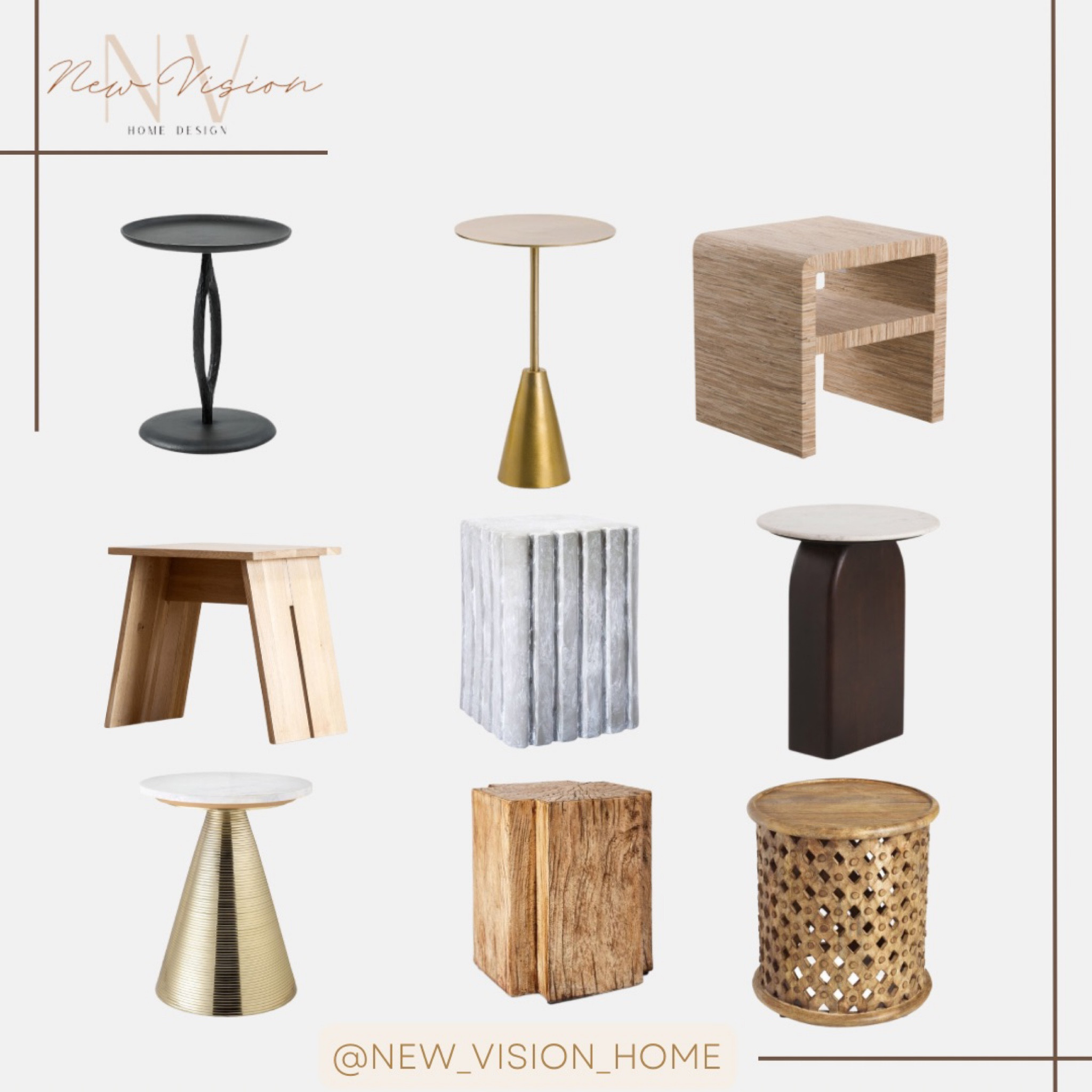 Accent tables under $200! 
Marble side table. Wood side table. Black side table. Marble accent table. Round wood side table.  Round accent table. Concrete accent table. Marble wood table  

#LTKFind #LTKhome #LTKSeasonal