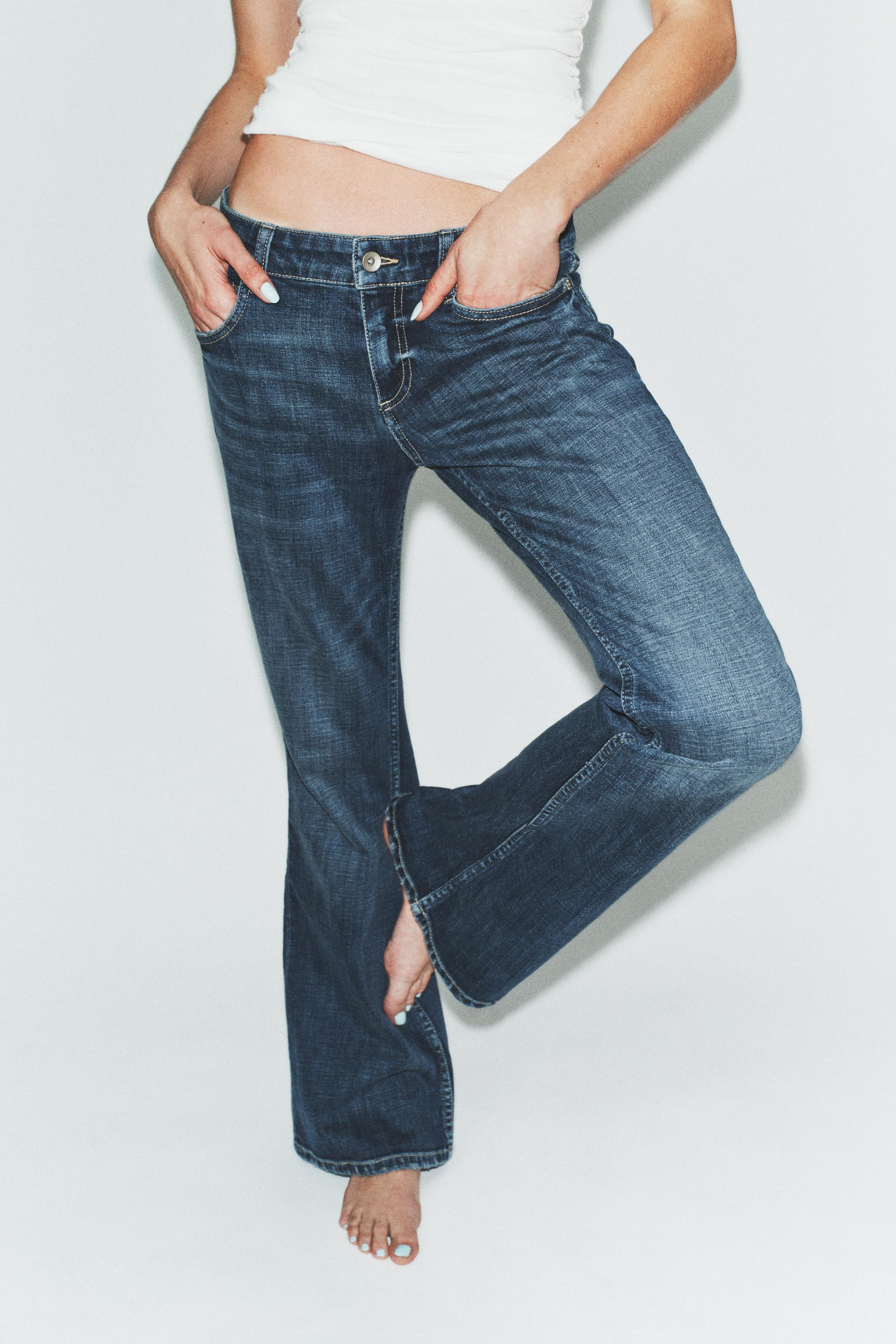 TRF BOOTCUT-JEANS MIT NIEDRIGEM BUND | Zara DE