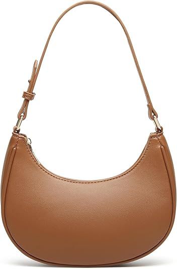 Barabum Retro Classic Hobo Clutch Shoulder Tote Clutch HandBag with Zipper Closure for Women | Amazon (US)