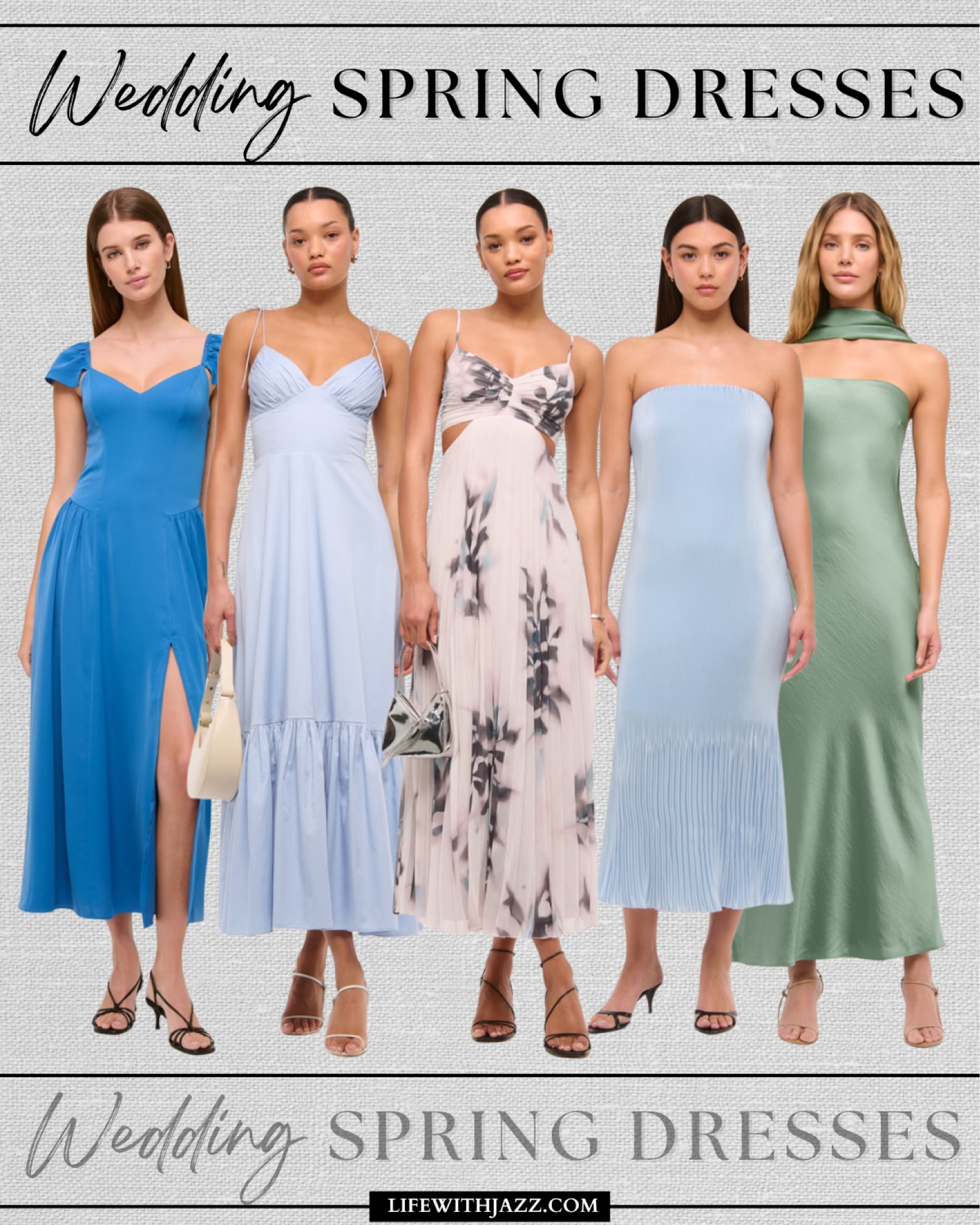 Spring wedding dresses from Abercrombie - on sale for $50 off orders $175+ when using the code: WKNDREADY, sale ends 2/21

#LTKWedding #LTKSaleAlert