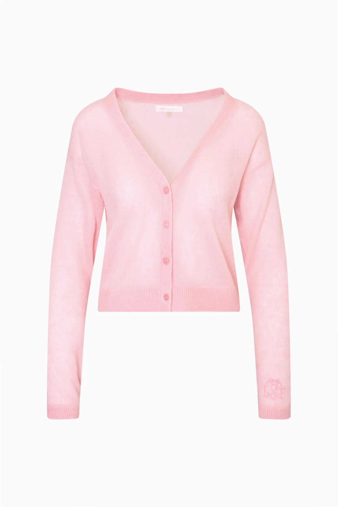 Breckie Sheer Alpaca Cardigan | LoveShackFancy