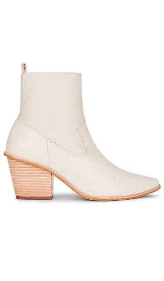 Hague Heeled Bootie in Ivory | Revolve Clothing (Global)