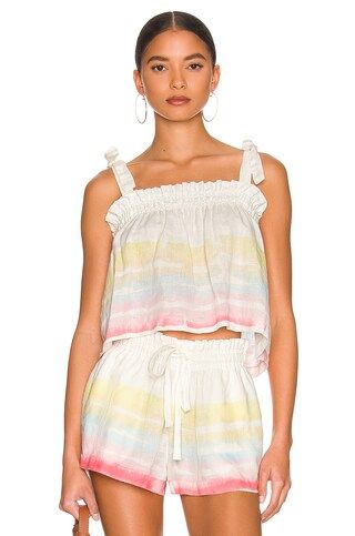 Bella Dahl Tie Shoulder Top in Painted Scala Stripe from Revolve.com | Revolve Clothing (Global)