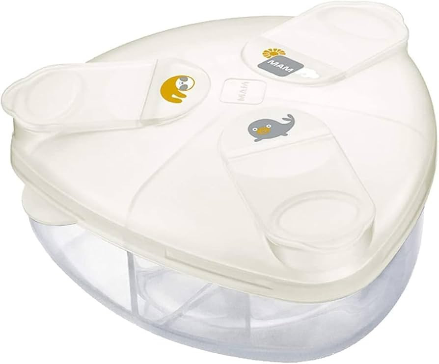 MAM Formula Dispenser | Stores 40g Per Serving and Holds 3 Servings | Spill-Free Snap Cover for E... | Amazon (UK)