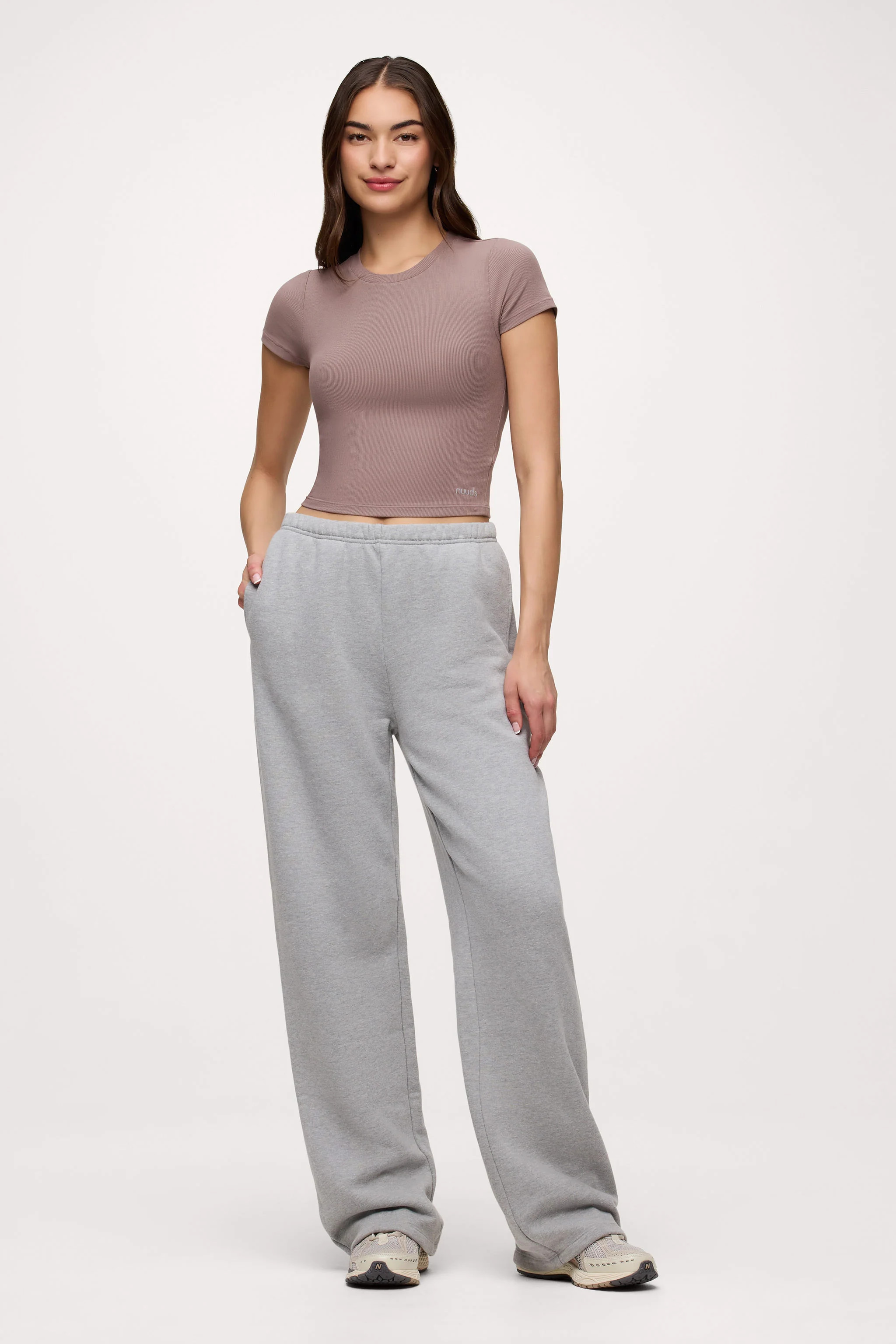 Sporty Rib
      
    
  
  Bra Tee | nuuds