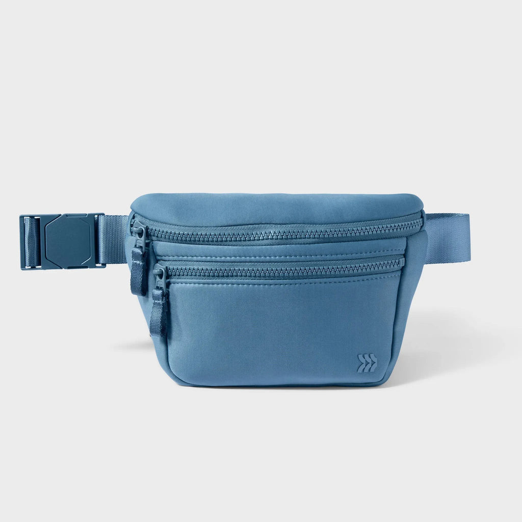 All In Motion Premium Belt Bag - Dusty Navy | REBEL (formerly Rebelstork)