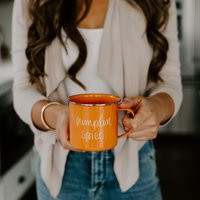 Pumpkin Spice Coffee Mug | Fall Campfire Latte Psl Autumn Cute Mugs Halloween | Etsy (US)