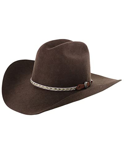 Cody James Unisex Ramrod 3X Felt Cowboy Hat - J38881237 7 1/4 Chocolate | Amazon (US)