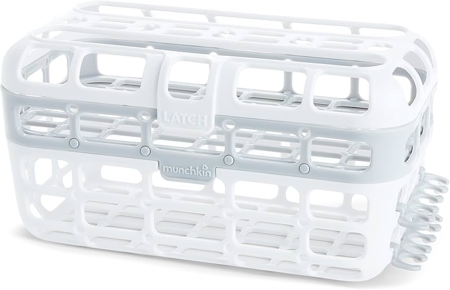 Munchkin® High Capacity Dishwasher Basket, 1 Pack, Grey | Amazon (US)