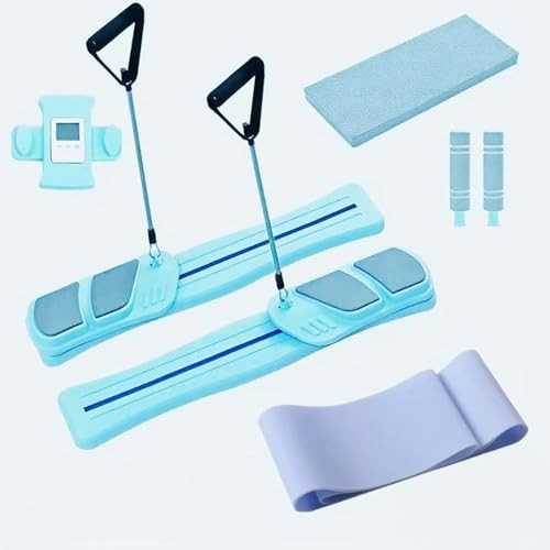 Pilates Board with Resistance Bands, Pilates Sets, Pilates Ball Pilates Reformer Set 5 in 1Multifunctional Exercise Pilates Essentials Kit for Women | Amazon (US)