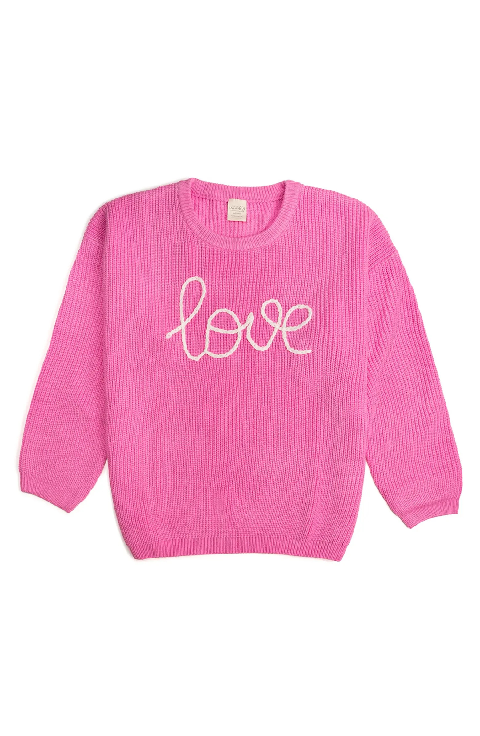 Love Valentine's Day Knit Adult Sweater | Nordstrom