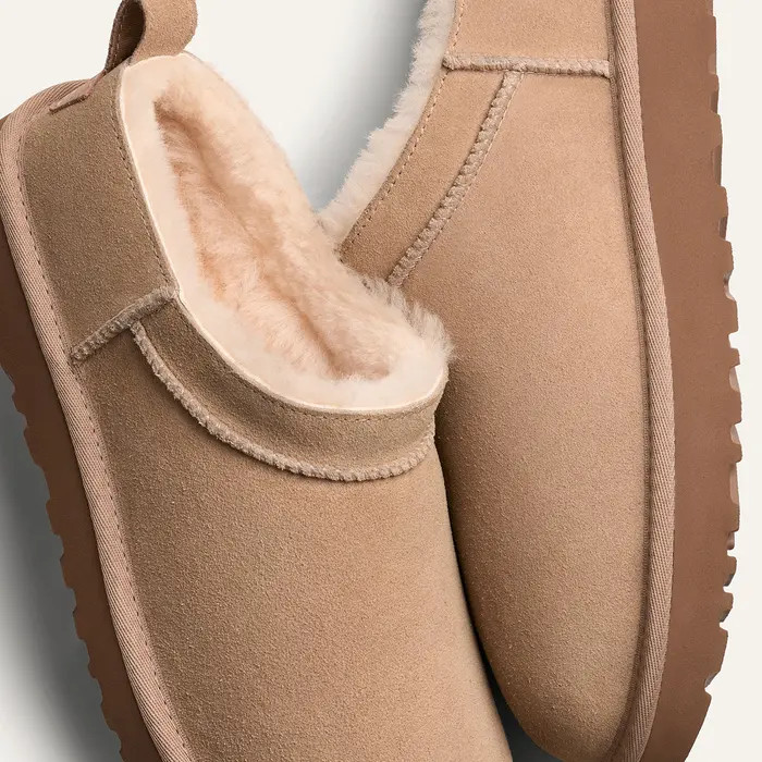 Classic Micro Genuine Shearling Lined Slip-On (Women) | Nordstrom