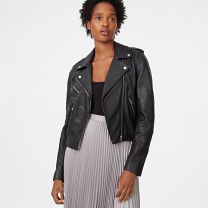 Gracella Leather Jacket | Club Monaco (Global)