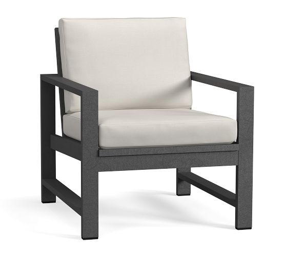 Indio Metal Outdoor Lounge Chair | Pottery Barn (US)