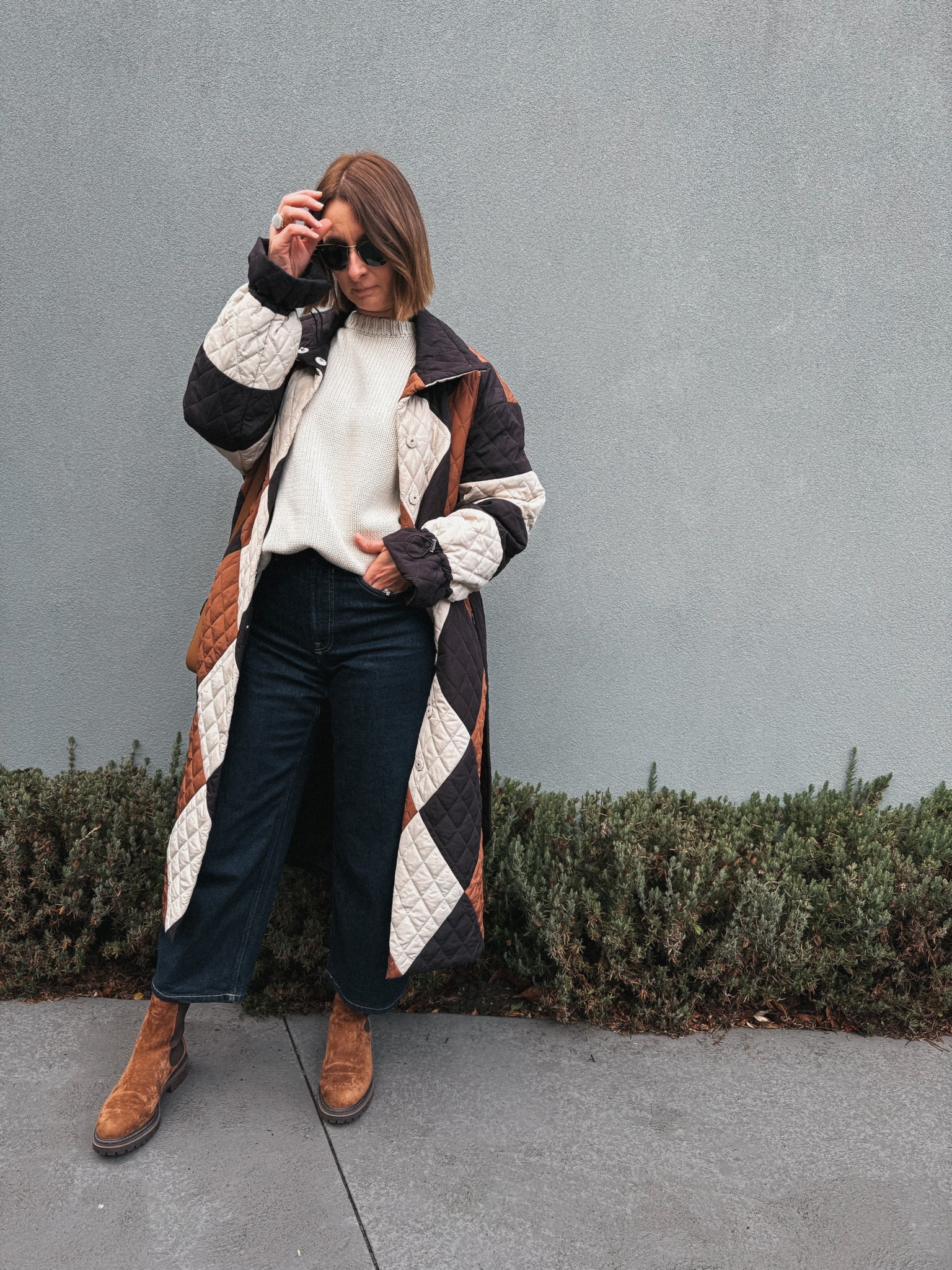 Jeans - Everlane. wearing my usual 26 (27 inseam) 
Sweater - Dissh. Wearing my usual small. Oversized fit 
Boots - Jo Mercer Bloom. Tts 
Coat - Stella Nova. Bought preloved  

#LTKwinter #LTKnewzealand #LTKaustralia