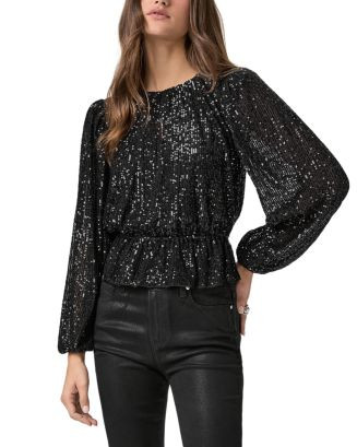 Vilma Sequin Top | Bloomingdale's (US)