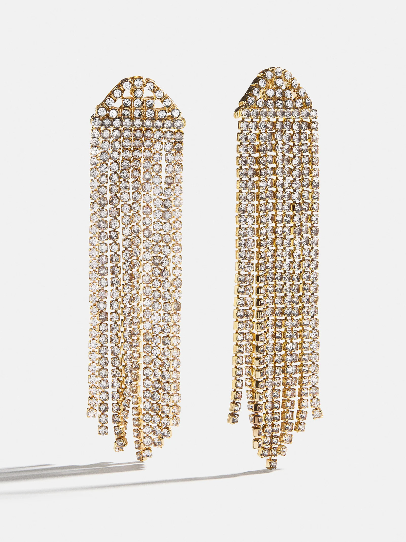 Deirdre Earrings - Gold/Pavé | BaubleBar