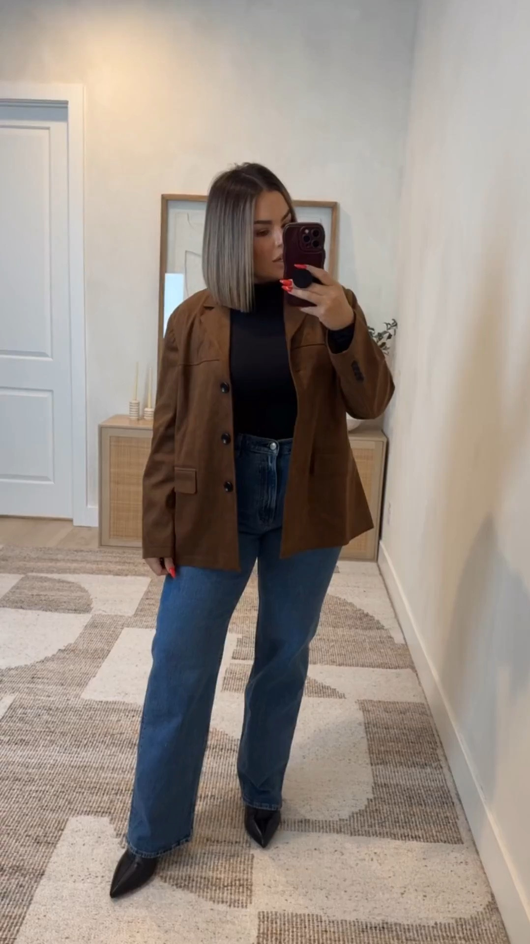 Top L 
Jacket XL 
Jeans 31L 


Follow my shop @shaynaslife on the @shop.LTK app to shop this post and get my exclusive app-only content!

#liketkit 
@shop.ltk
https://liketk.it/50Bjp

#LTKMidsize #LTKFindsUnder100 #LTKStyleTip