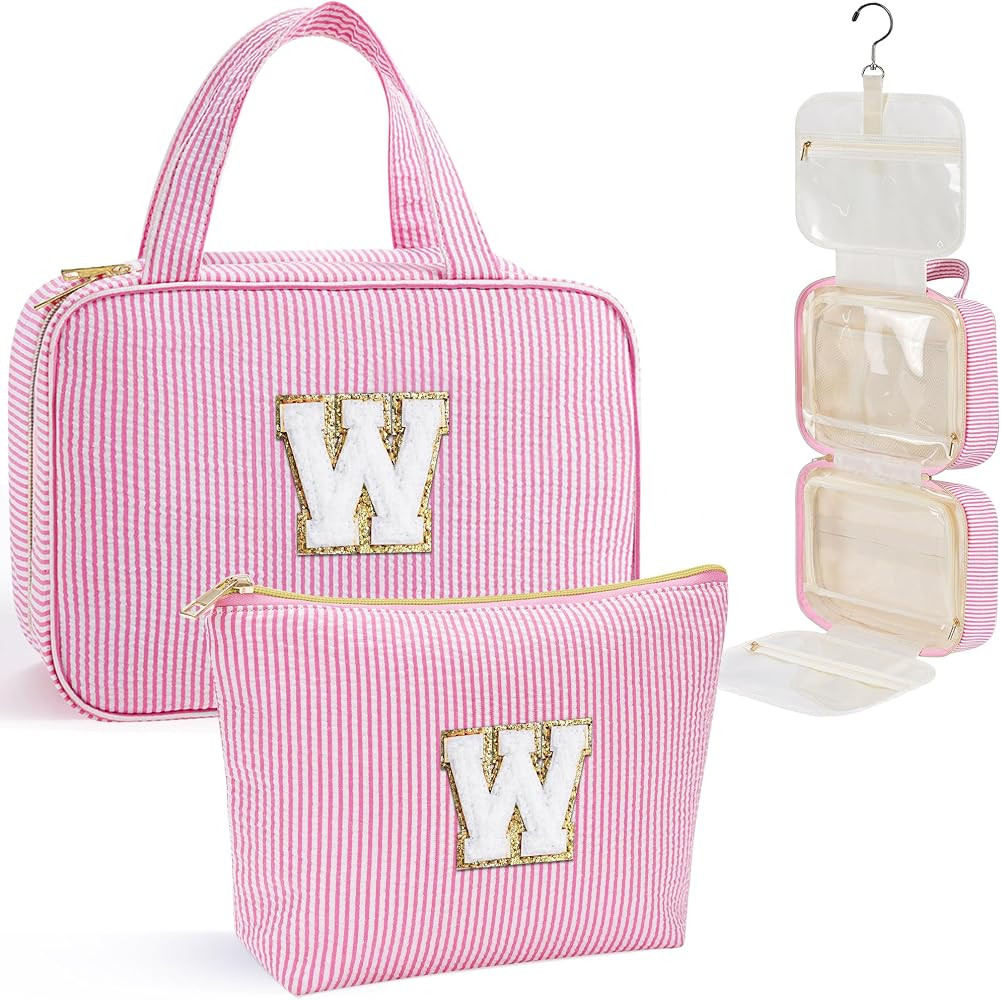 YOOLIFE Hanging Toiletry Bag for Women - Travel Toiletry Bag Makeup Bag, Portable Toiletries Cosm... | Amazon (US)