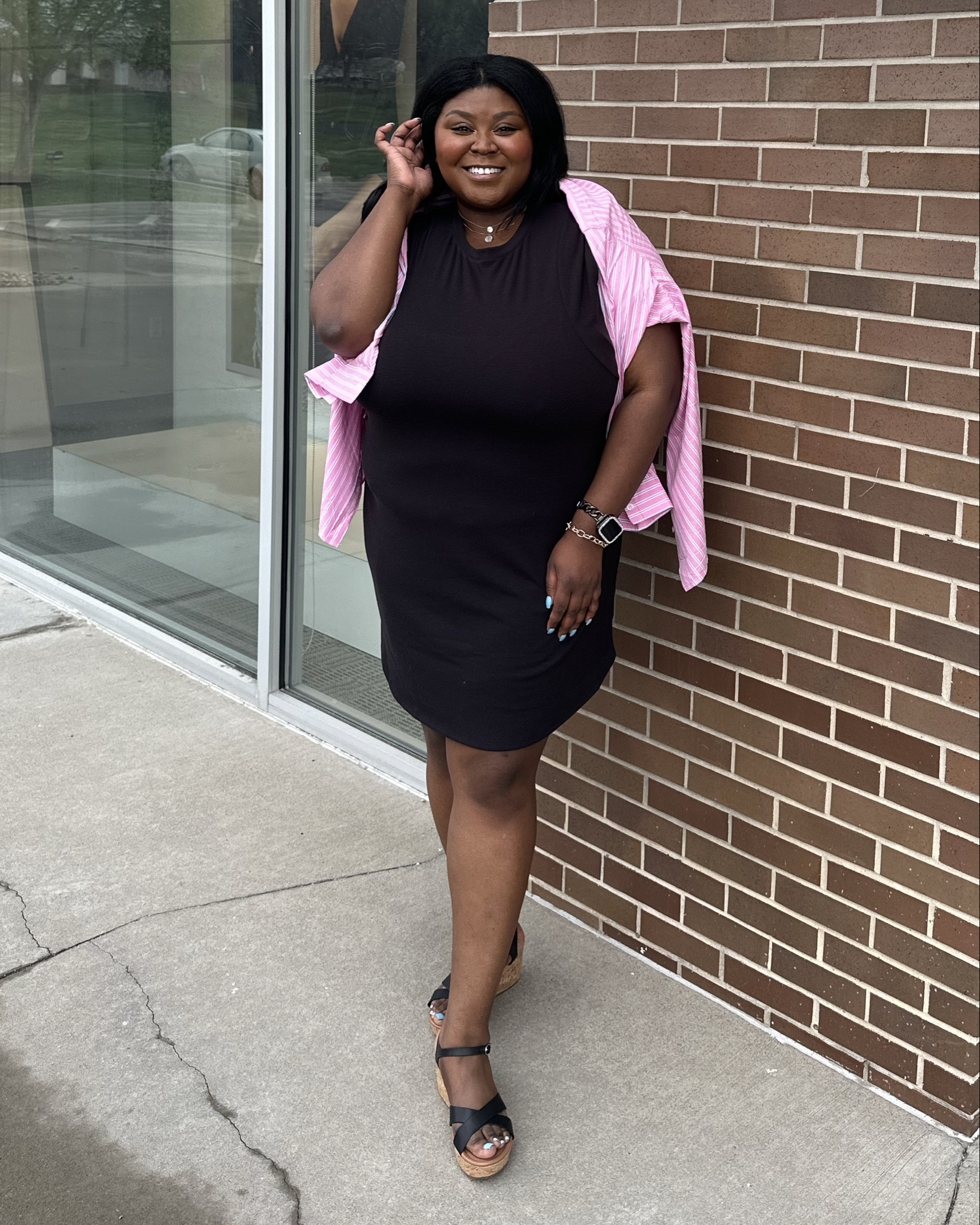 Spring outfit | dresses | travel outfit | sandals | maternity | 

#LTKmidsize #LTKshoecrush #LTKSeasonal