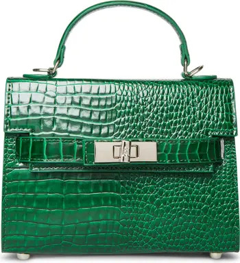 Steve Madden Dignify Croc Embossed Crossbody Bag | Nordstrom | Nordstrom