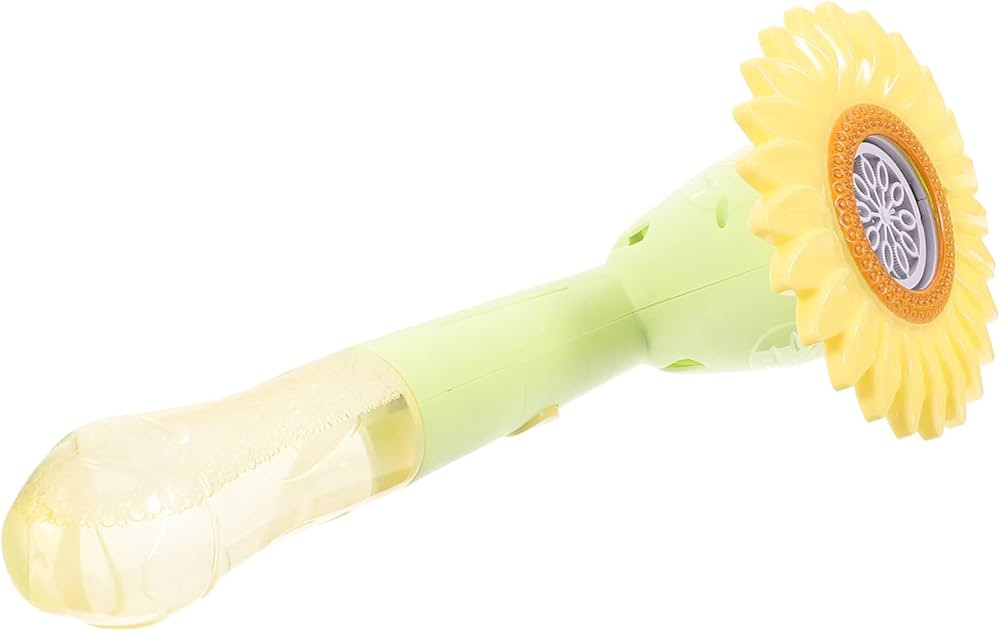 Sunflower Bubble Machine Battery Bubble Machine Sunflower Plastic Toy | Amazon (US)