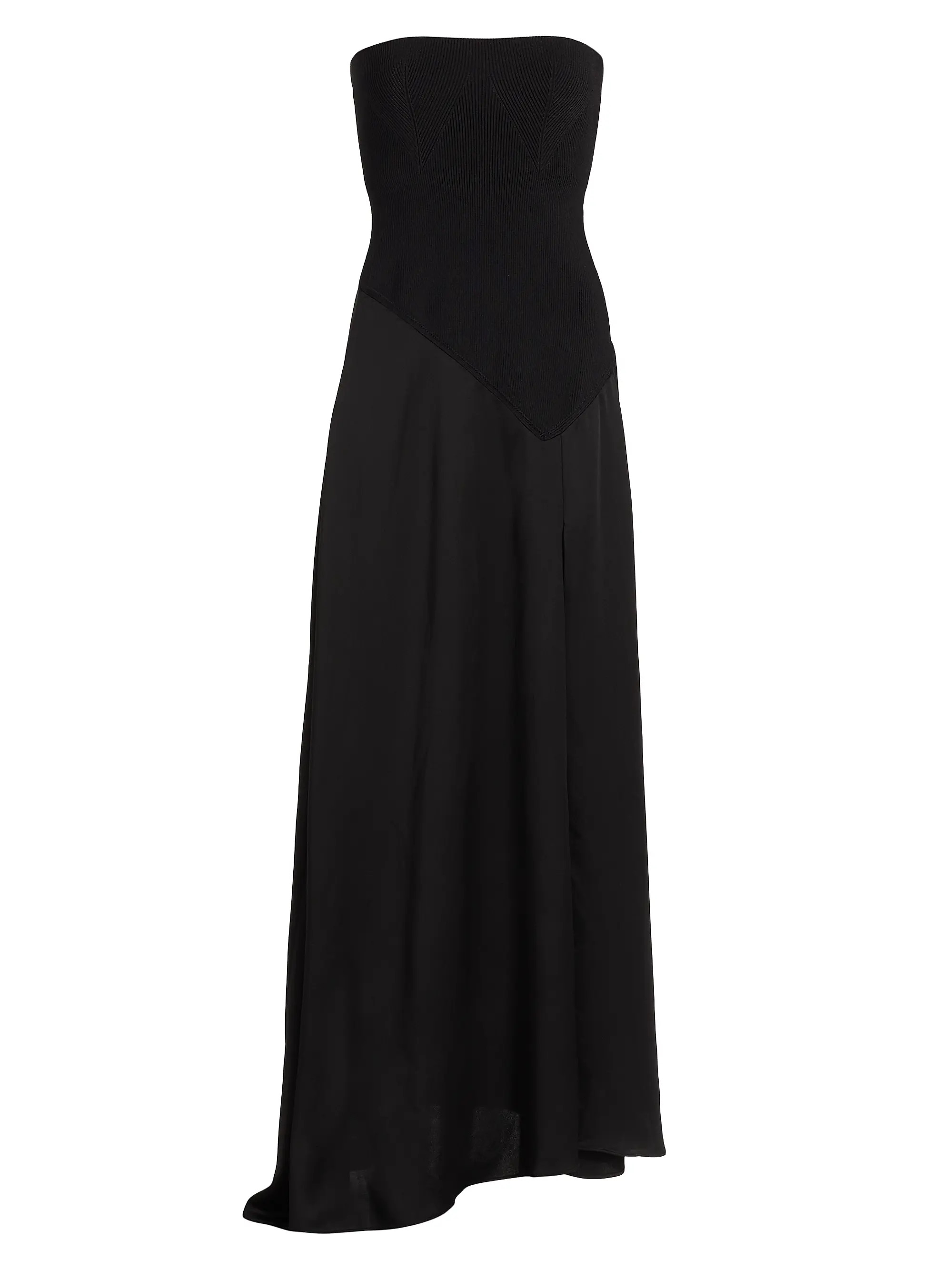 SIMKHAIKory Bustier Combo Midi-Dress | Saks Fifth Avenue