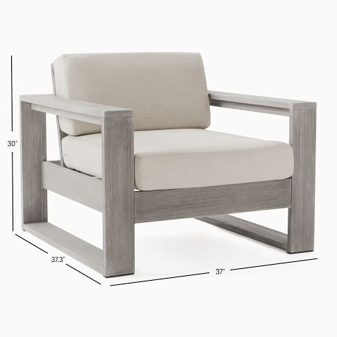 Portside Outdoor Lounge Chair | West Elm (US)