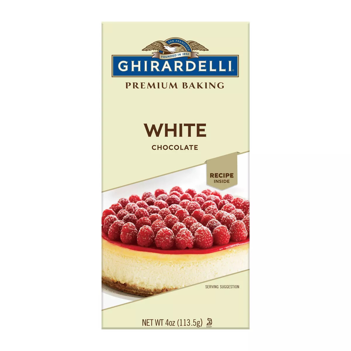 Ghirardelli White Chocolate Baking Bar - 4oz | Target