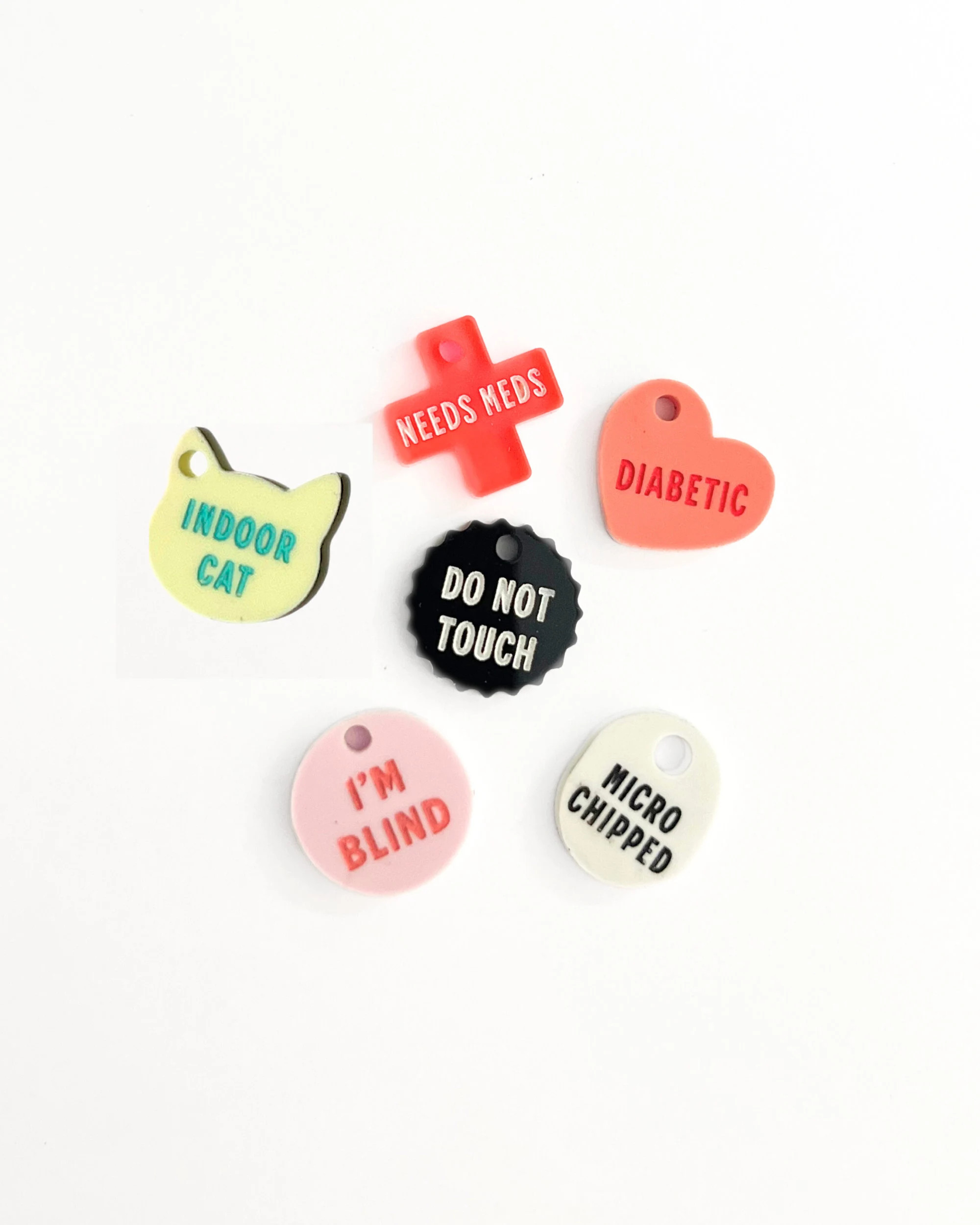Personalized Pet ID Tag Accessory: Microchip & Allergy Alert | Etsy (Global)