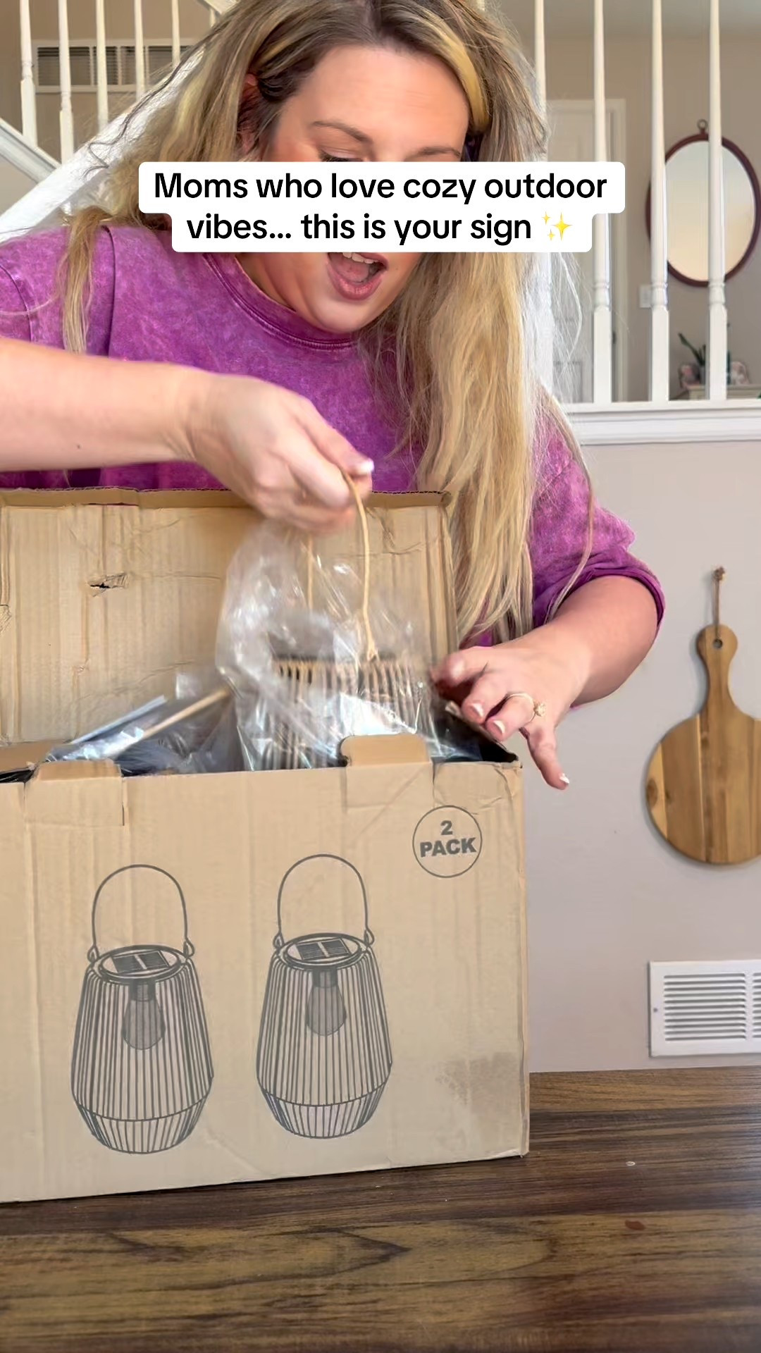 I wanted cozy outdoor lighting without dealing with cords or batteries, and this lantern was the perfect solution. It charges in the sun and gives off the warm glow that makes nights outside feel extra special. ✨🌿

#outdoordecor #solarlighting #cozyhomevibes #patiogoals #tiktokshopfinds

#LTKdayinmylife #LTKValentine #LTKgrwm