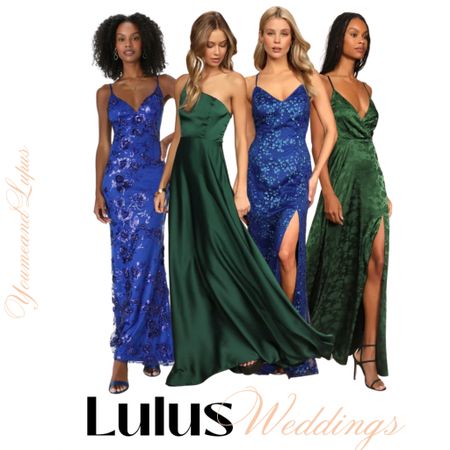 lus wedding guest dresses. 
Wedding guest dresses, gowns, maxi dresses, floor-length gowns, date night dresses, evening gowns, cocktail dresses, fancy, YoumeandLupus, blue, green, white, grey, satin, spaghetti, strap dresses, knee-length dresses, turquoise party dresses, turquoise, floral dresses, silk, green, dark blue

#LTKstyletip #LTKHoliday #LTKSeasonal