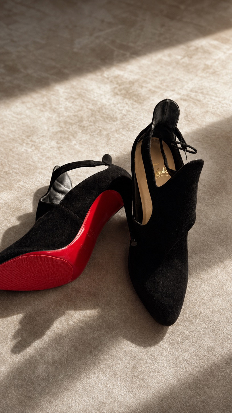 the perfect solution for red bottom shoes