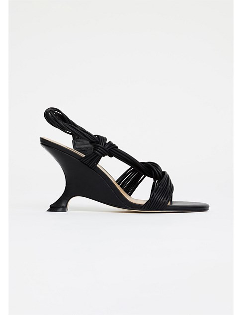 Acler Iverly Knot Wedge | David Jones | David Jones (Australia & New Zealand)