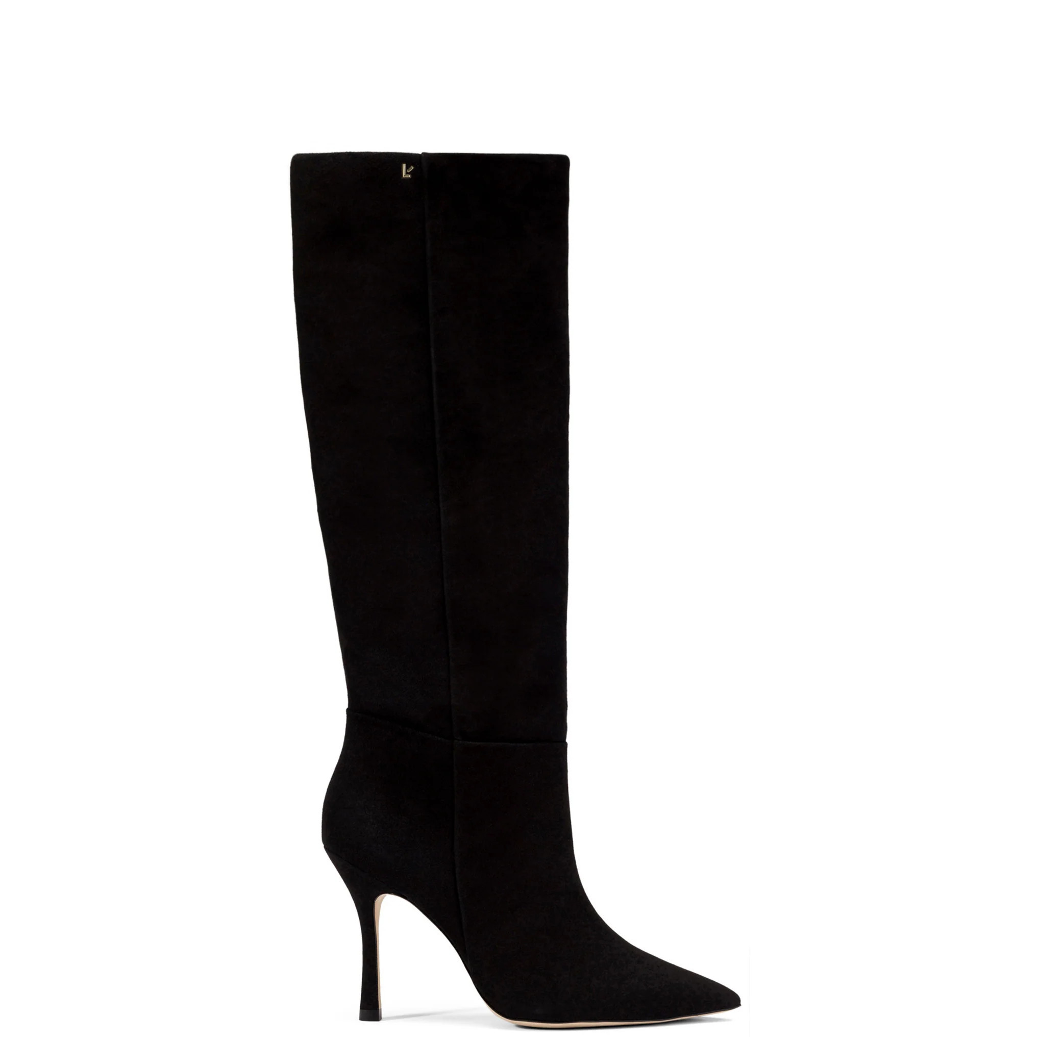 Kate Boot In Black Suede | Larroude