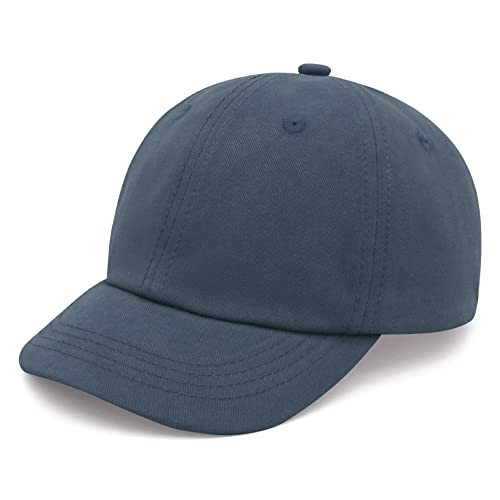 qikqik Baby/Toddler Hat, Navy Baseball Cap, 6-24 Months, UPF 50+ Sun Protection, Adjustable, Unisex-Babies | Amazon (US)