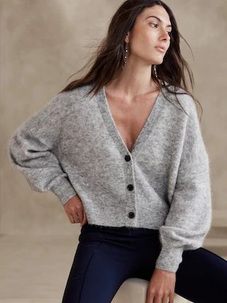 Adi Alpaca-Blend Cardigan Sweater | Banana Republic (US)