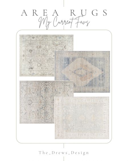 My current favorite sutras area rugs. These all have gray, cream, ivory with subtle pops or blue, beige, and blush. Surya, Becki Owens, Safavieh, Amazon Home Find, Wayfair 

#LTKstyletip #LTKhome #LTKsalealert