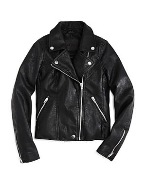 Blanknyc Girls' Faux-Leather Moto Jacket - Big Kid | Bloomingdale's (US)