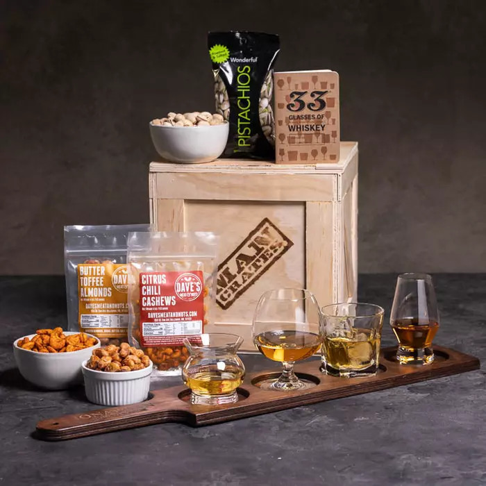 Personalized Whiskey Connoisseur Crate | Man Crates