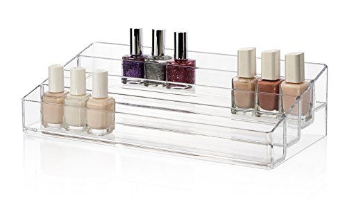 Multi-Level Premium Quality Plastic Nail Polish Organizer | Bella Collection | Amazon (US)